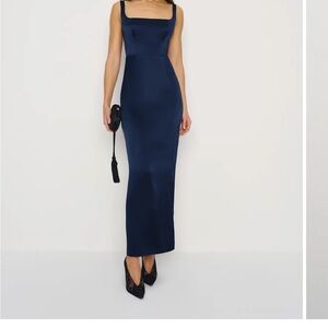 Reformation Navy Blue Dress